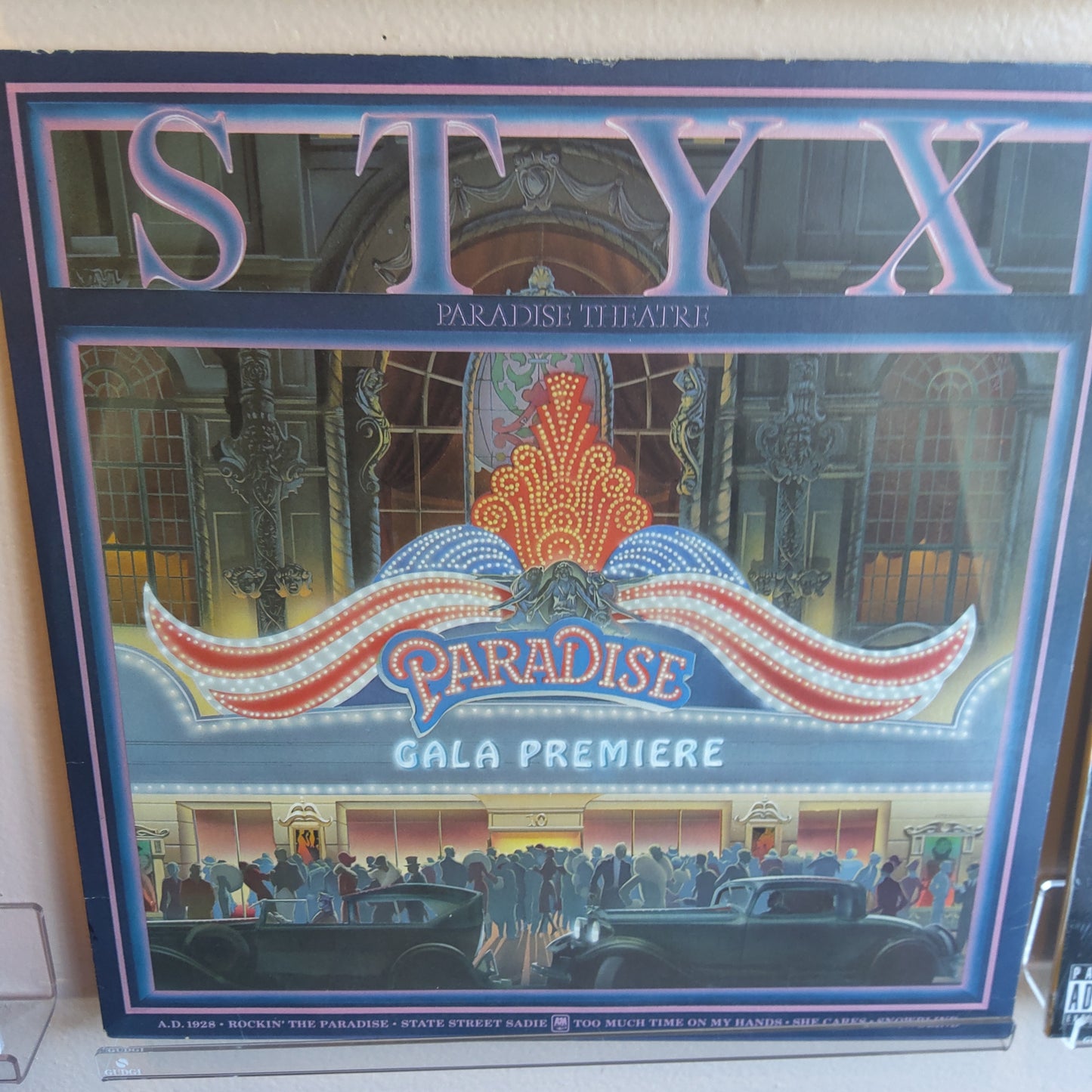 Paradise lp Etched Styx
