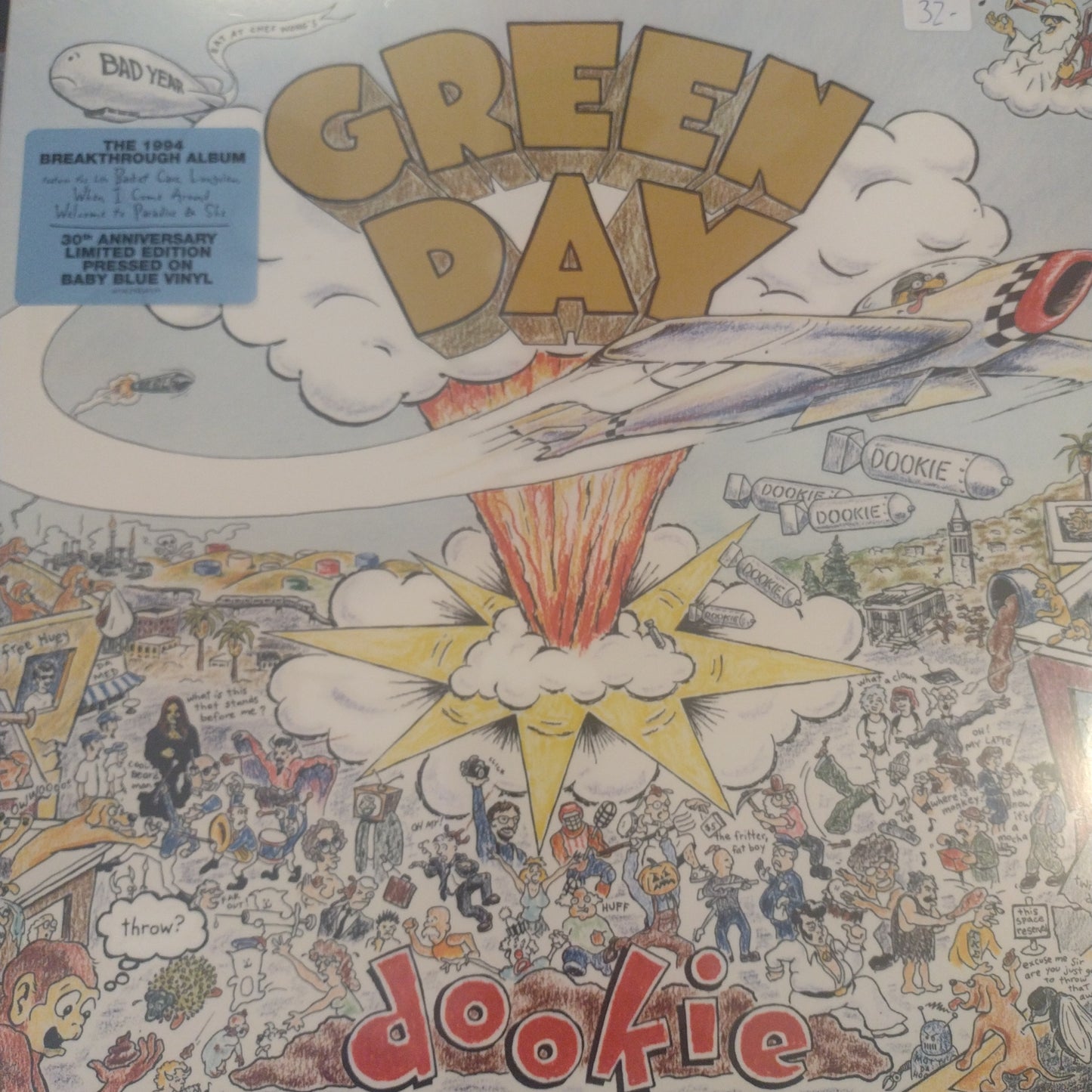Dookie green Day blue vinyl
