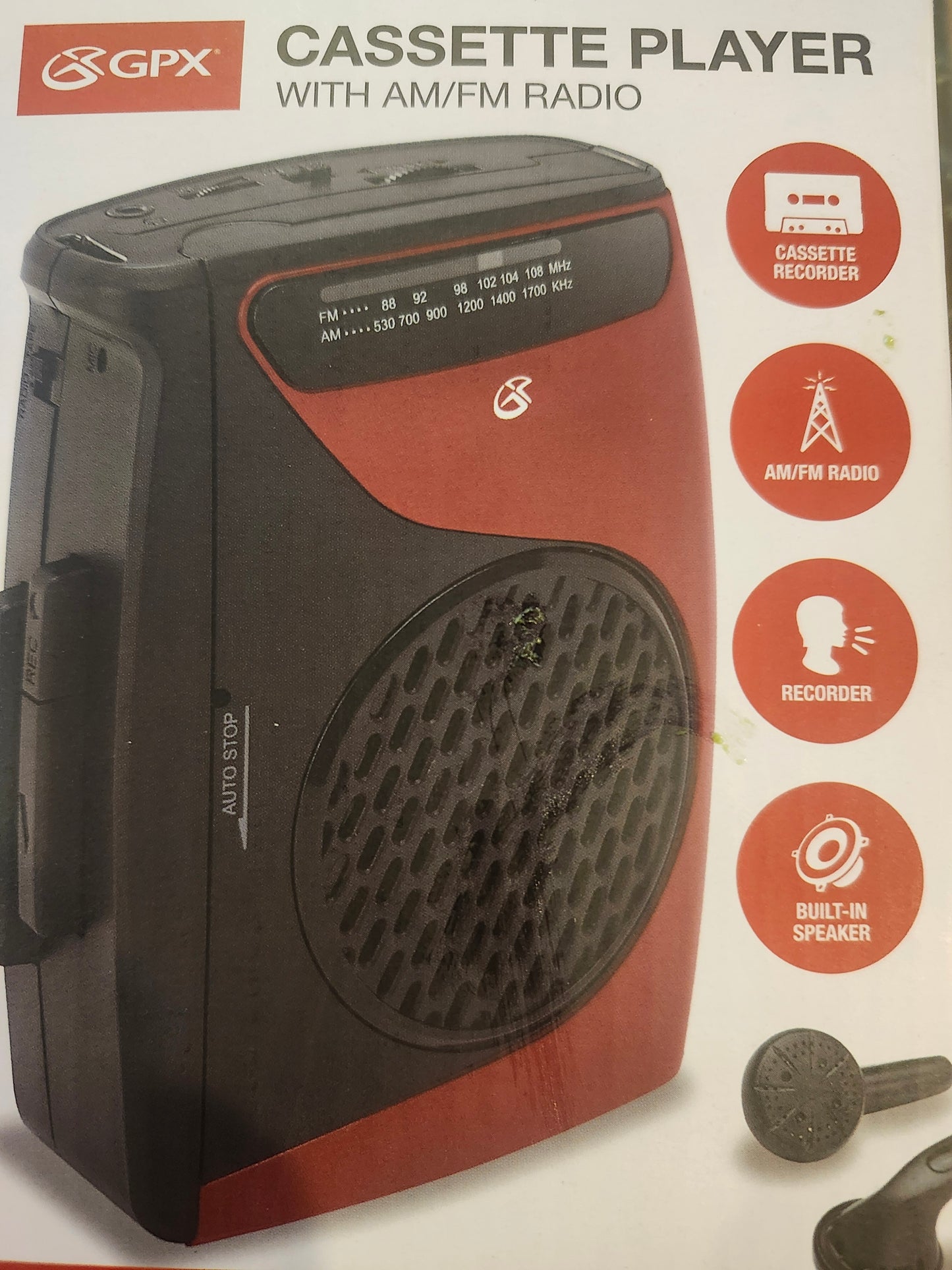 Cassette player portable