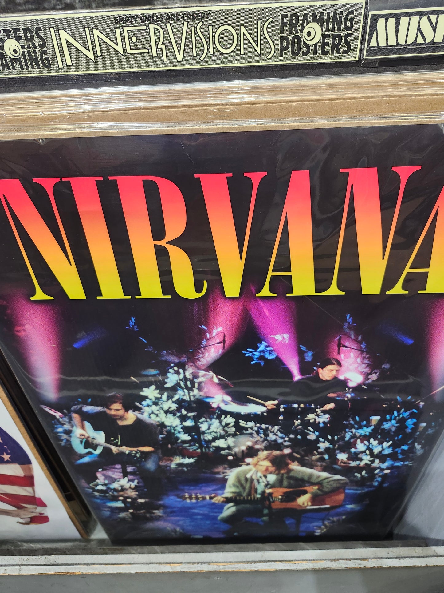 Nirvana unplugged poster