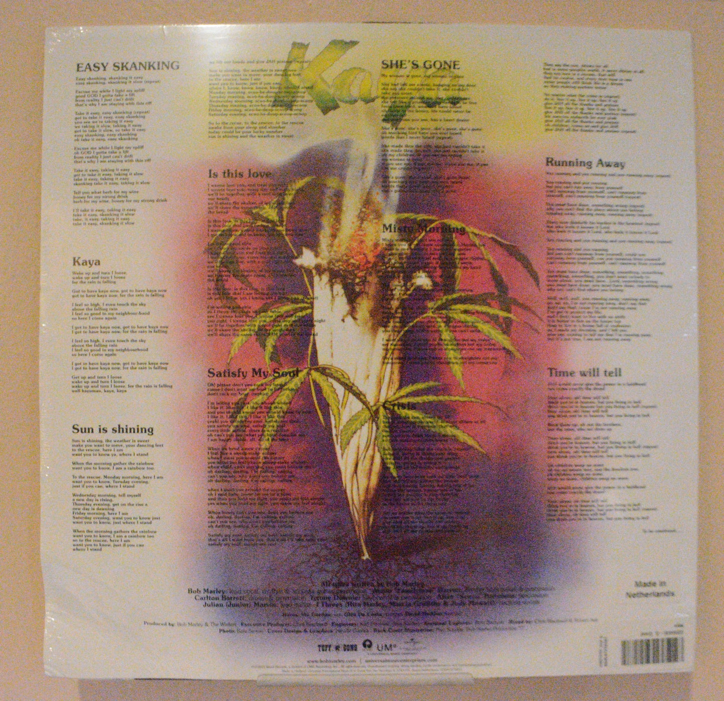 Bob Marley & The Wailers - Kaya LP