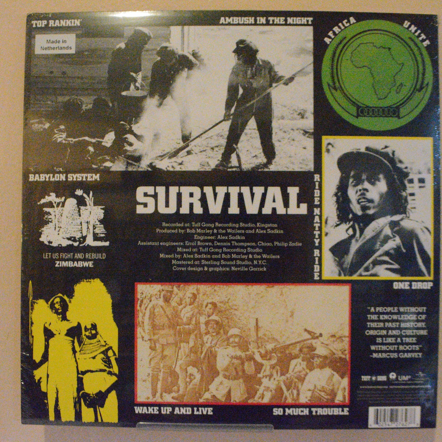 Bob Marley & The Wailers - Survival LP