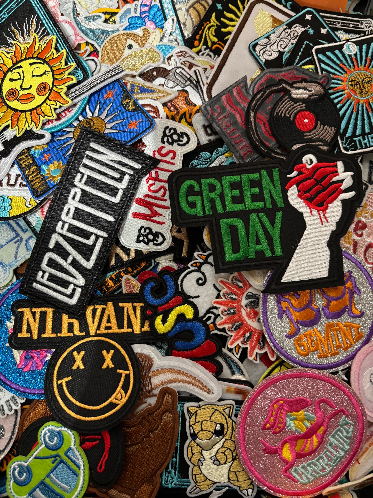 Rock and punk patches