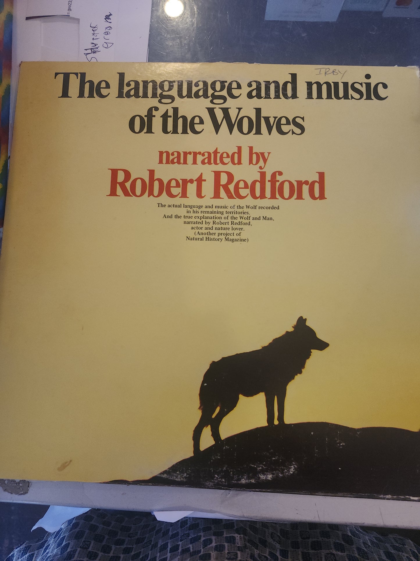 The language and music of wolves robert redford lp