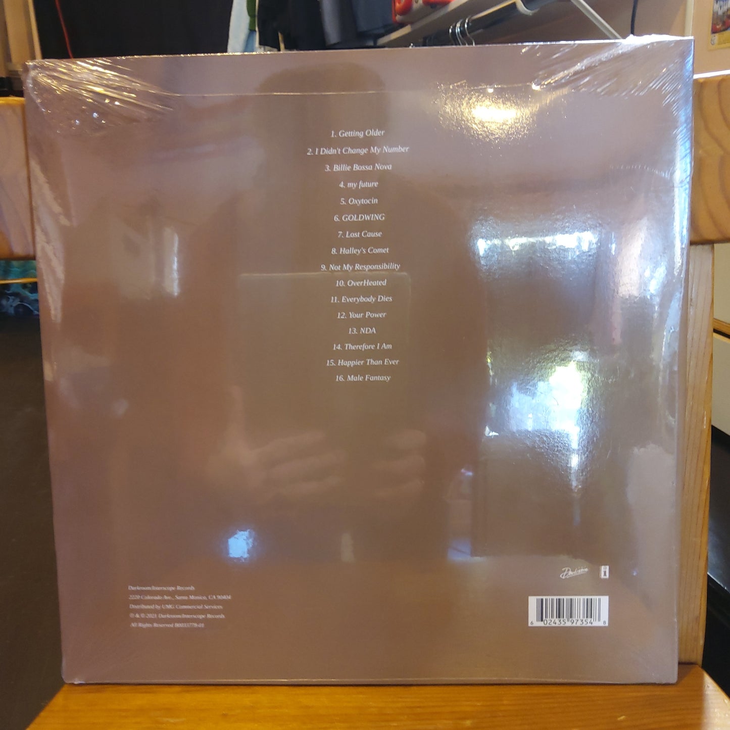 Billy Eilish "Happier Than Ever" (Sealed Vinyl, 2021)