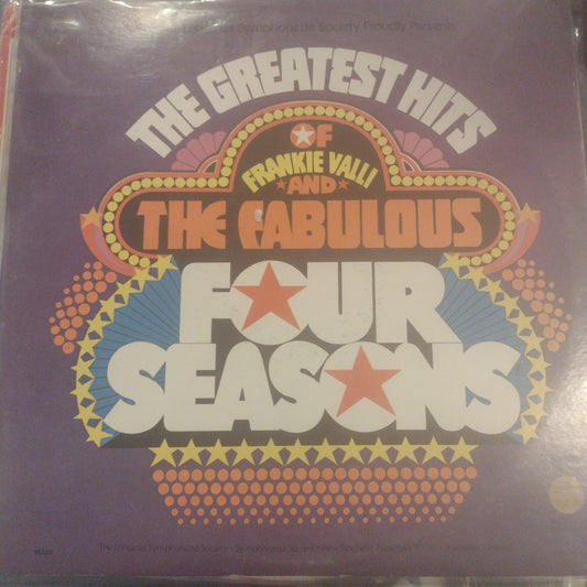 The greatest hits of Frankie Valli and the four seasons lp