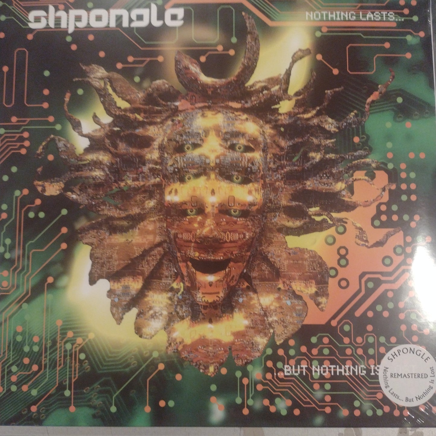 Nothing lasts but nothing is lost Shpongle limited edition lp