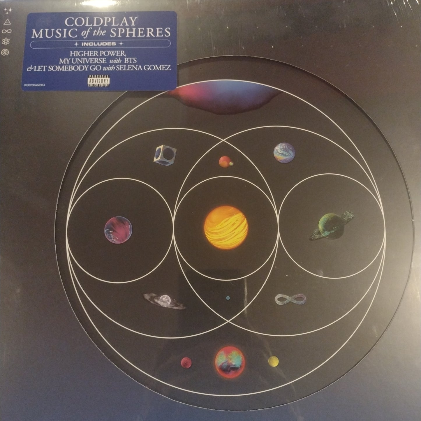 Music of the spheres Coldplay lp