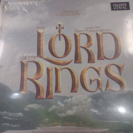 Lord of the rings lp color vinyl edition