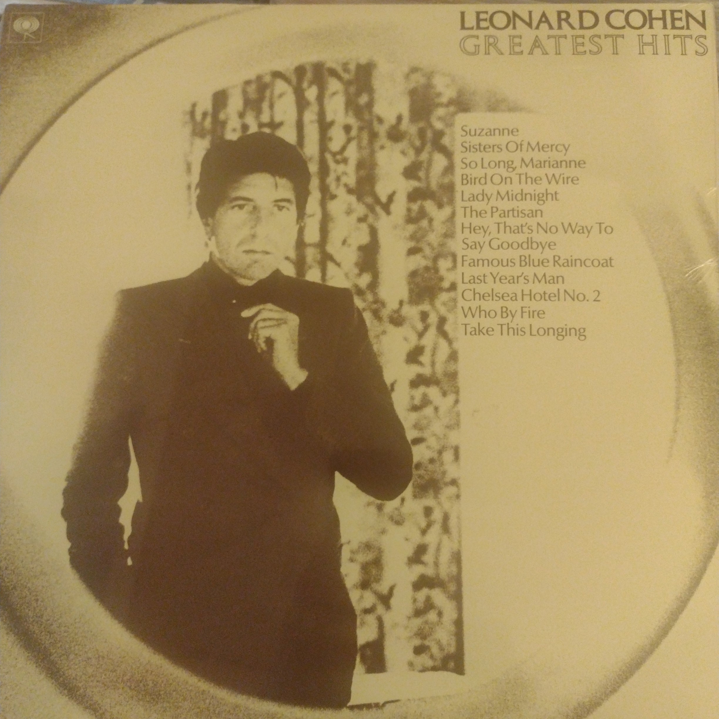 Leonard Cohen Greatest Hits Seattle Records Leonard Cohen Greatest Hits Seattle Records