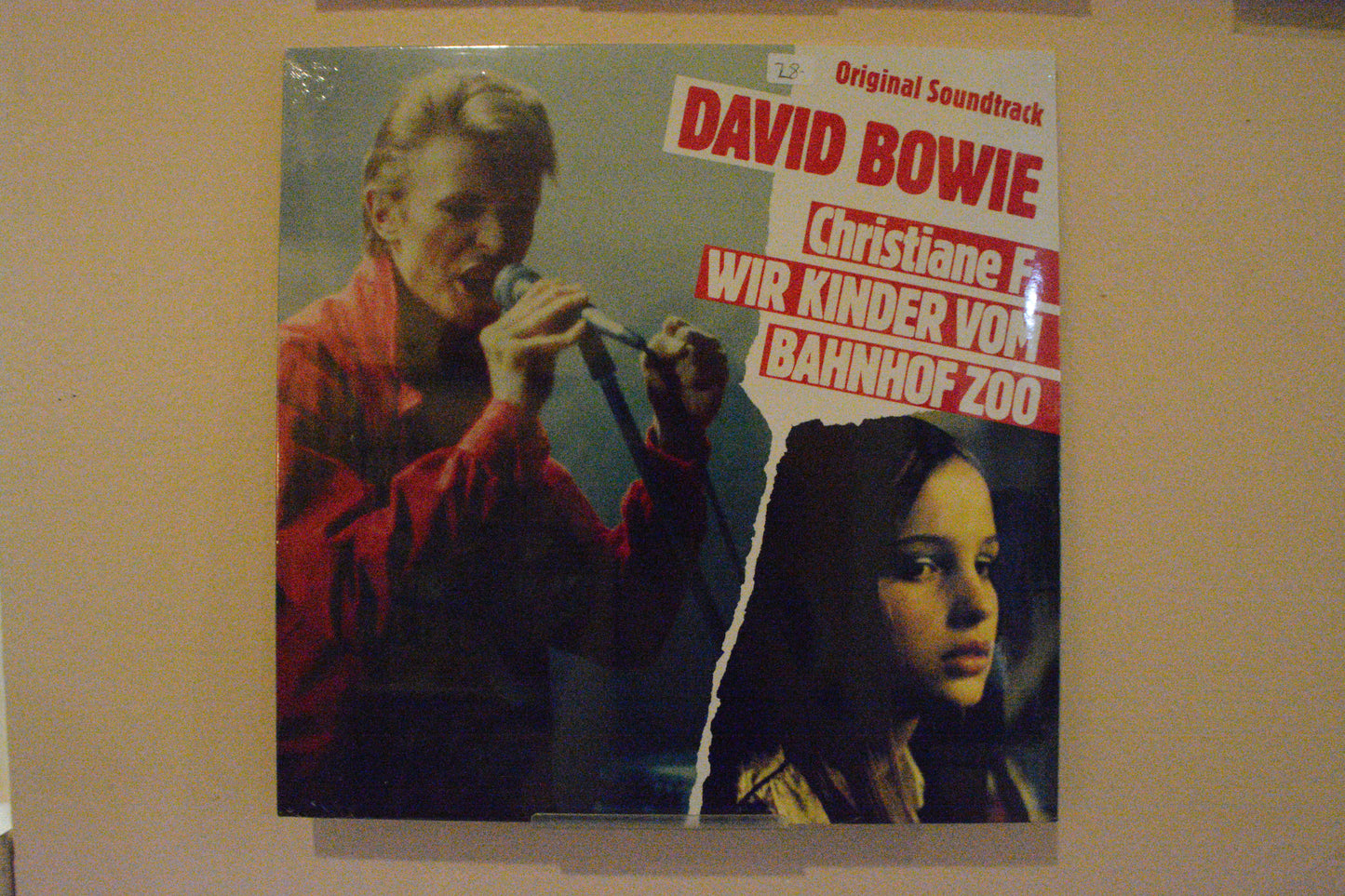 David Bowie - Christiane F: Wir Kinder vom Bahnhof Zoo LP