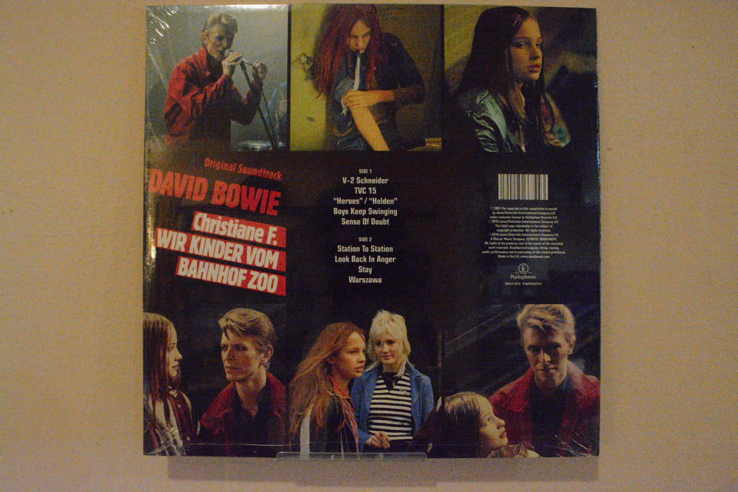 David Bowie - Christiane F: Wir Kinder vom Bahnhof Zoo LP