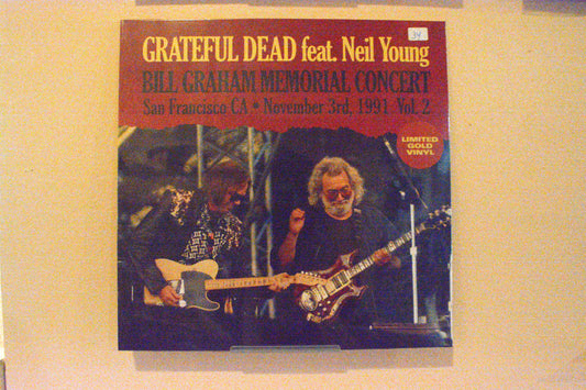 The Grateful Dead & Neil Young - Bill Graham Memorial Concert LP