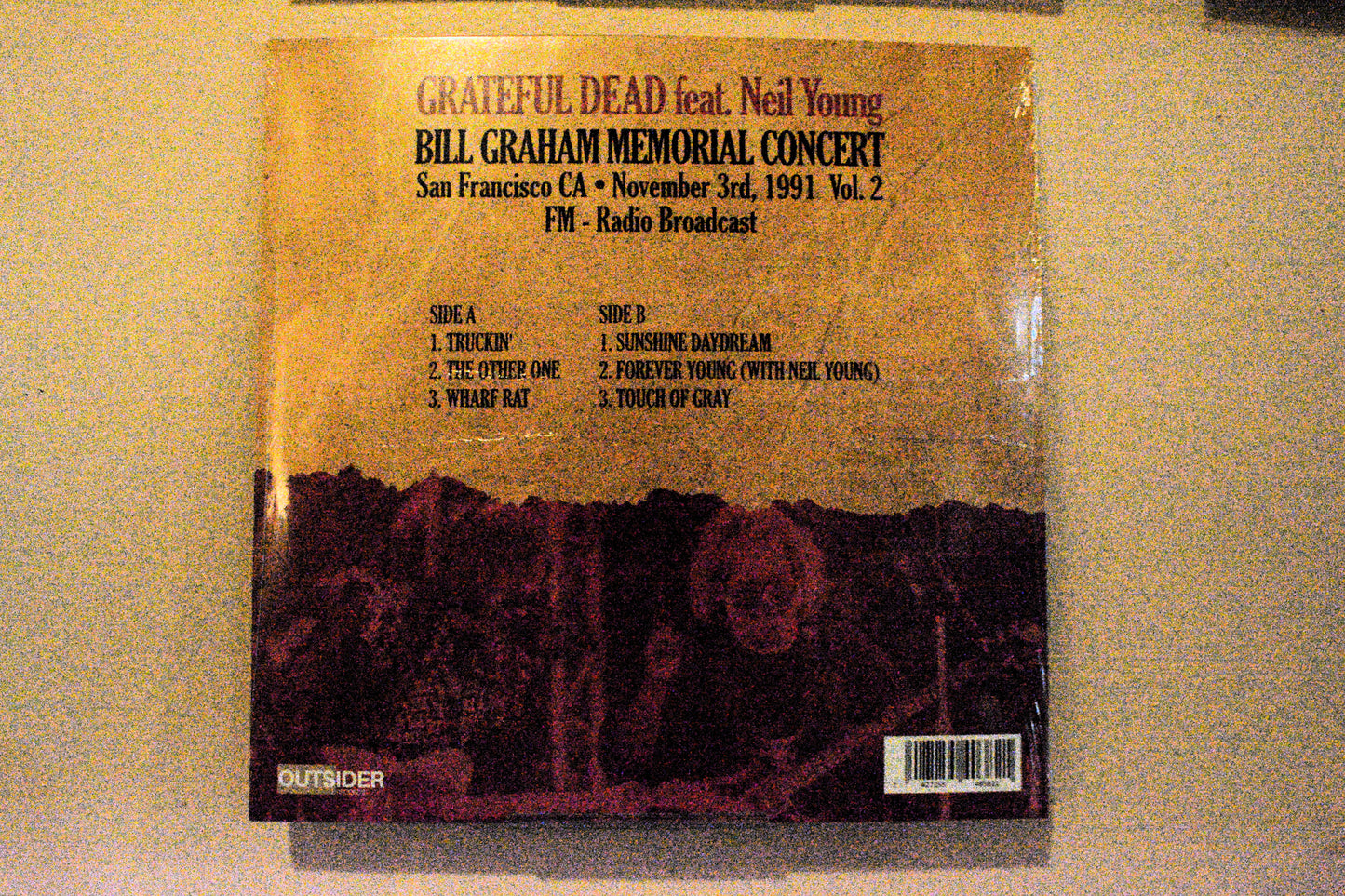 The Grateful Dead & Neil Young - Bill Graham Memorial Concert LP