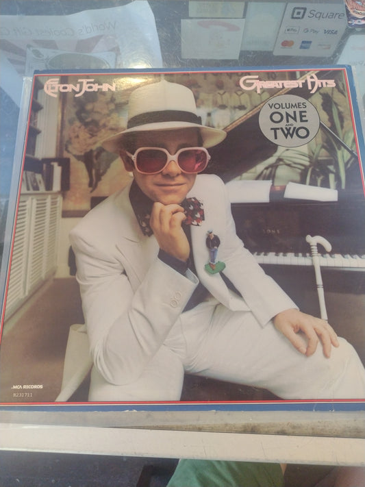 Elton John greatest hits one and two lp