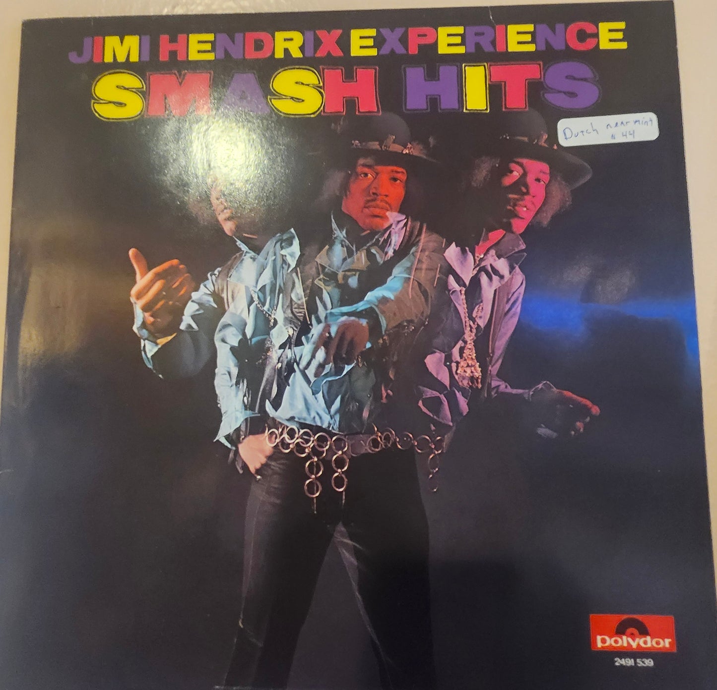 Jimi Hendrix Experience Smash Hits lp
