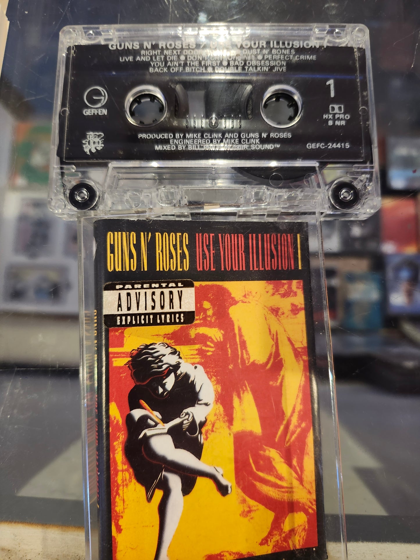 Use your illusion cassette guns n' roses