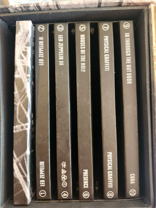 Led zeppelin complete 10 cd box set